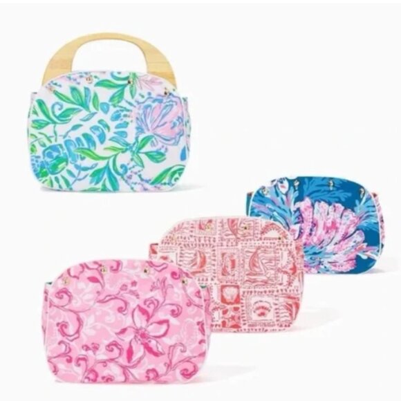 Brand New Lilly Pulitzer Bermuda Bag with 4 Reversible Covers! - Picture 1 of 12